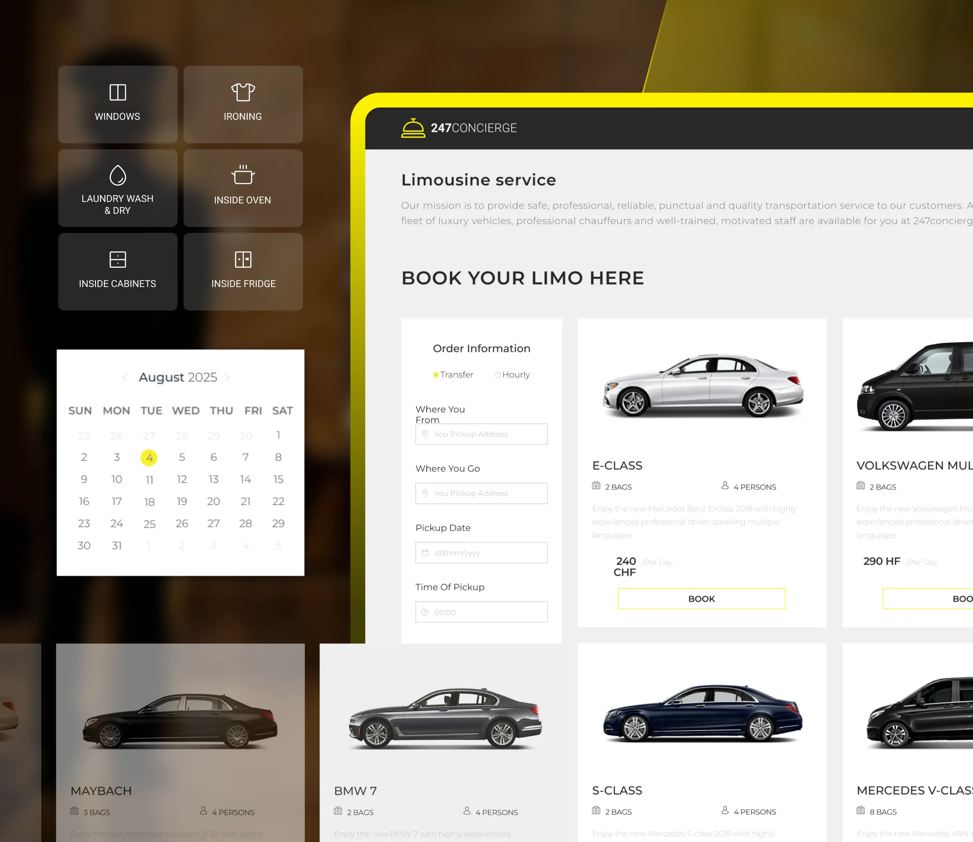 247 Concierge Booking Service