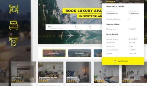 Luxury Apartment Booking Platform