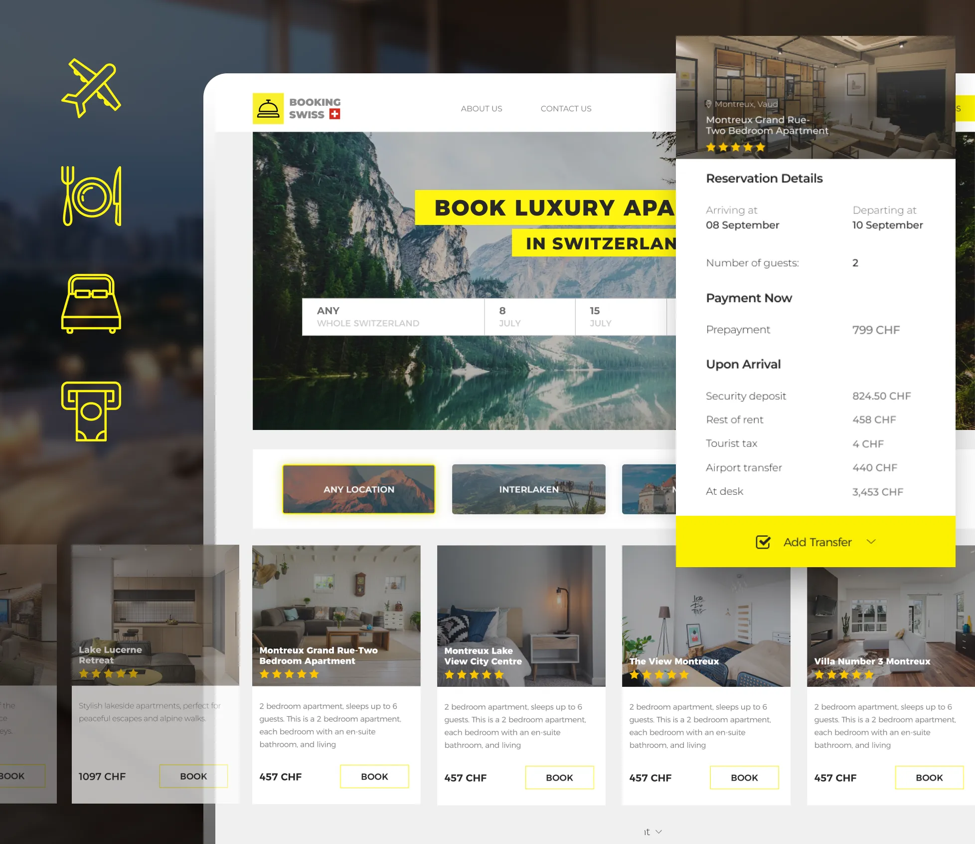 Luxury Hotel Booking Website