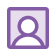 Icon representing a centralized customer contact record